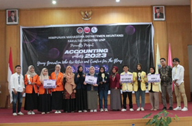 Himpunan Mahasiswa Jurusan Akuntansi, sukses laksanakan “Accounting Debate Competition 2023”